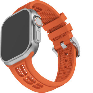 สายนาฬิกาซิลิโคนสไตล์สปอร์ต Ultra Style ใช้ได้กับ <span class=keywords><strong>Apple</strong></span> <span class=keywords><strong>Watch</strong></span> 49 มม. <span class=keywords><strong>45</strong></span> มม. 44 มม. ซีรีส์ 10 9 8 <span class=keywords><strong>7</strong></span> - Product Image 1