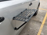 Accessoires 4x4, table de pique-nique portable pliable en métal magnétique pour le camping en plein air, pour les aventures hors route, les SUV, les camionnettes