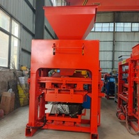 Machine de fabrication de blocs de béton industriels directement de l'usine, ensemble complet professionnel pour la fabrication de blocs de béton, modèle QT4-40C