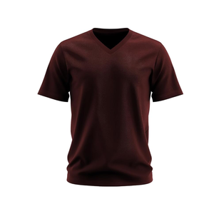 Meilleure vente 100% coton tricoté t-shirt pour hommes conception personnalisée couleur unie grande taille décontracté élégant tricoté t-shirt pour hommes - Product Image 1