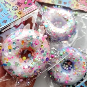 Kawaii Donut <b>Squishy</b> Fidget Toy Pinch Stress Toys Kids Relaxation Squeeze Toys Soft Slow Rebound for Kids Adults Anxiety Relief - Product Image 3