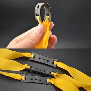 <span class=keywords><strong>Tirachinas</strong></span> de caza con arco de 40 líneas dobles superventas, banda de <span class=keywords><strong>goma</strong></span> plana de 1,0mm de ancho con varilla larga, banda de <span class=keywords><strong>goma</strong></span> <span class=keywords><strong>para</strong></span> <span class=keywords><strong>tirachinas</strong></span> - Product Image 3