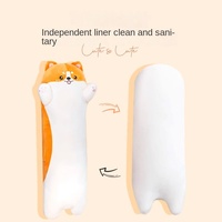 Coussin en peluche en forme de chien, rembourré en coton PP, en peluche courte, grande taille, à câliner, cadeau d'anniversaire unisexe