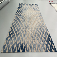 Hand Tufted Wool Tencel Bamboo Silk Tufted Carpet Handmade Floor Rug for Living Room Bedroom Modern Home Decor