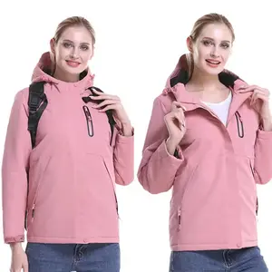 Hot Selling Soft Shell Winter Polyester Jacket Antibacterial Anti-pilling Heating Jacket For Men And Women
