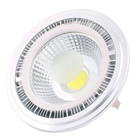 Éclairage de plafond LED COB 20W AR111 110V 220V Downlight LED Haute puissance Luminaire encastré G53 Spot avec pilote intégré