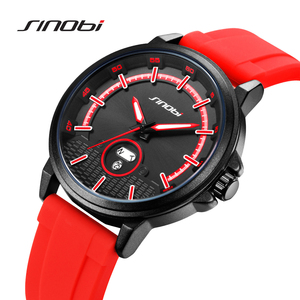 Reloj de Hombre con Correa de Silicona, Deportivo, Multifuncional, de Cuarzo, Luminoso, con Calendario, de Alta Gama, al por Mayor - Product Image 2