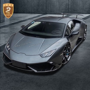 Mansori Style Spoiler En Fiber De Carbone Jupes Latérales Diffuseur Pour <span class=keywords><strong>Lambo</strong></span> Huracan LP610 Kits De Carrosserie - Product Image 2