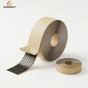 Cinta Aislante de Goma Impermeable de Alta Calidad y Resistencia, con Núcleo de Poliuretano, Fabricada en Guangdong - Para Película de Calefacción por Suelo Radiante - Product Image 1