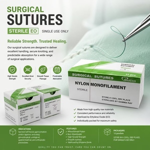 <span class=keywords><strong>Sutura</strong></span> Estéril de Alta Calidad, Hilo de Nylon y Seda PPP <span class=keywords><strong>PDS</strong></span> 2-0, 3-0, Ofrece Excelente Flexibilidad, Resistencia y Rendimiento Consistente - Product Image 1