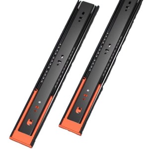 Universal Drawer Slides 36 In Thickened Heavy Duty Silent Buffer For Drawers Bedside <b>Tables</b> Cabinets Wardrobes <b>Office</b> Cabinets - Product Image 2