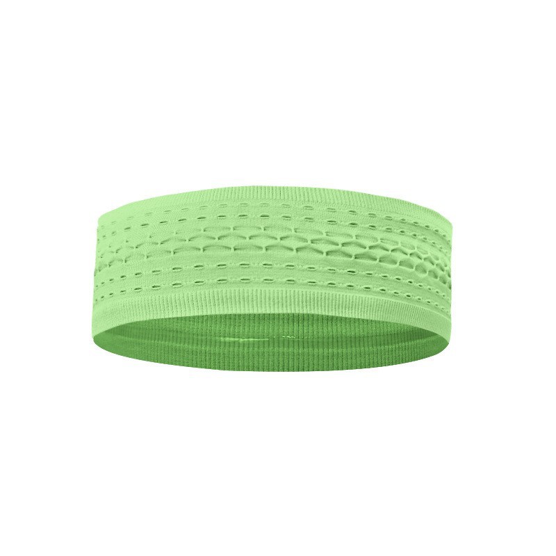 Tricot plissé vert 22,5*5,5cm