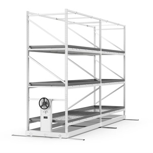 Sistema Hidropónico Vertical Interior de Gran Tamaño, Estante NFT con Canal de PVC, Estantes de Cultivo Móviles de Múltiples Niveles, Tipo Plástico para Cultivo Hidropónico - Product Image 1