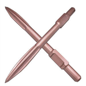Ciseau <span class=keywords><strong>hexagonal</strong></span> PH65A de 30 mm, pointe hexagonale de 30 mm, ciseau pour <span class=keywords><strong>marteau</strong></span> perforateur, ciseau de démolition robuste pour l'élimination de l'argile - Product Image 2