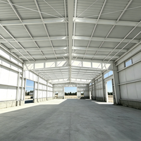 Entrepôt moderne en structure métallique préfabriquée |   Bâtiment de stockage industriel à structure métallique à grande portée, conception personnalisée