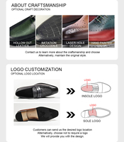 Hochwertige Herren-Lederloafer Premium Gewebte Business-Büro-Herrenschuhe Party-Hochzeit Luxus Maßgefertigte Schuhe für Männer