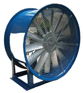 Ventilador axial ventilação duto ventiladores industriais posições exaustor cobre motor 220V380V