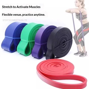 Ensemble de bandes de résistance élastiques en TPE <span class=keywords><strong>pour</strong></span> l'entraînement, le <span class=keywords><strong>fitness</strong></span>, le yoga, l'aide aux tractions <span class=keywords><strong>pour</strong></span> hommes et femmes - Product Image 5