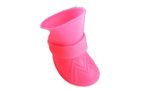 Nouvelles Bottes <span class=keywords><strong>pour</strong></span> Animaux de Compagnie, 4 Pièces, Mignonnes et Tendance, Imperméables, Respirantes, en PU Écologique, avec Trous, Antidérapantes, en Caoutchouc Souple, <span class=keywords><strong>pour</strong></span> Chiens et Chiots, Idéales <span class=keywords><strong>pour</strong></span> l'Été - Product Image 5