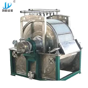 Fully automatic rotary drum vacuum filter for sludge dewatering