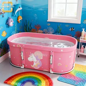 Meubles de salon de manucure pour enfants mignons et roses, baignoire pour enfants avec meubles de salon personnalisés pour le bain des enfants - Product Image 5