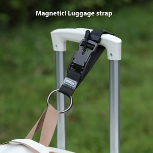 Pabrik tugas berat aksesoris perjalanan tali bawaan bagasi magnetik tali eksternal - Product Image 4