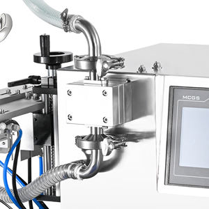 Máquina de llenado de pasta con bomba de engranajes y transportador para mermelada, miel, crema, detergente, loción, salsa, aceite, semiautomática - Product Image 5