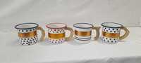 Tasse en céramique florale à poignée en bois faite à la main, résistante au lave-vaisselle, vaisselle décorative pour le thé noir, idéale pour la maison ou comme cadeau