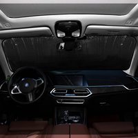Pare-soleil de pare-brise avant de voiture pliable et rétractable pour l'extérieur, protection UV, design personnalisé, pour l'été sur l'île de Hawaï