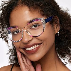 Gafas de Sol Cat Eye 87309 para Mujer, Anti Luz Azul, Montura Completa TR90, Lentes AC, Gafas Modernas y a la Moda - Product Image 4