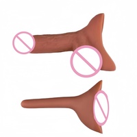 Urinoir féminin, dispositif de masturbation portable externe, jouet orgasmique, gode, dispositif de massage anal gay, gaine de gode 3 en 1