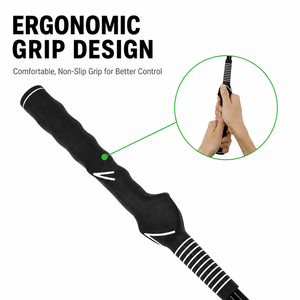 Entrenador de Swing de Golf, Ayuda de Entrenamiento de 33 Pulgadas con Empuñadura de TPE y Eje de Fibra de Vidrio, Entrenador de <span class=keywords><strong>Tempo</strong></span> para Práctica de Golf en Interiores y Exteriores, Venta al por Mayor OEM - Product Image 2