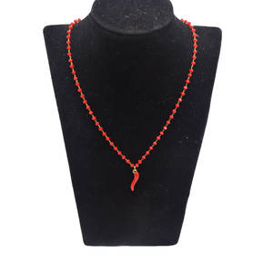 Collar con colgante de cuentas de cristal a la moda para mujer, collar bohemio para niñas, regalos de joyería de fiesta <span class=keywords><strong>Rave</strong></span> de verano al por mayor - Product Image 3
