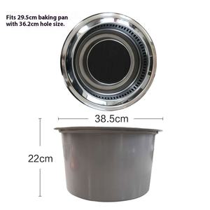 Parrilla de barbacoa eléctrica para interiores comerciales, salida de aire inferior Premium, <span class=keywords><strong>horno</strong></span> de barbacoa de mesa coreano para estufa de cocina de restaurante - Product Image 3