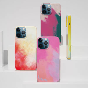 2025 lujo nueva impresión de transferencia de <span class=keywords><strong>agua</strong></span> suave al tacto funda de silicona líquida <span class=keywords><strong>para</strong></span> 2025 <span class=keywords><strong>iPhone</strong></span> 14 teléfono móvil nuevo diseño de lujo - Product Image 4