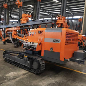 Integrated Automatic Hydraulic Top Hammer Drilling Rig <b>Air</b> <b>Compressor</b> Cabin Crawler-Mobility for Core Drilling New Condition - Product Image 6