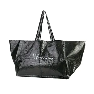 Factory custom Wholesale Extra Large Promotional Reusable Film PP Woven Bag