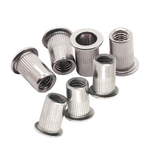 Tuercas Remachables M4 M5 M6 de Acero Inoxidable 304 de Fábrica Bibo Yaente |   Insertos Roscados, Tuercas Remachables Ciegas de Cabeza Plana M4 M5 - Product Image 4
