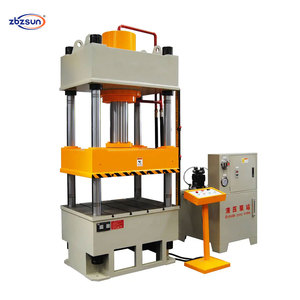 เครื่องอัดไฮดรอลิกเซอร์โวแบบสี่เสาสามคาน 200 ตัน ประสิทธิภาพสูง ยี่ห้อ Zhongshun สำหรับการผลิตถาดรถเข็น มอเตอร์และปั๊ม - Product Image 3