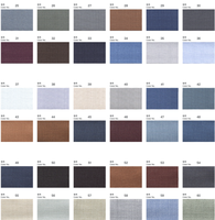 Noir blanc coton couleur unie teint uni zoom doux mousseline de soie abaya tissu pour robe dubai arabe nada abaya tissu