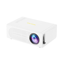 M200 Mini DLP Projektör 480P 1080P Destekli 100 ANSI Lümen 3D Dahili LED Taşınabilir 0.5kg 1G+8G İş Eğitim