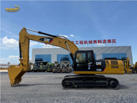 Excavatrice sur chenilles Caterpillar 329D d'occasion, 29 tonnes, hydraulique, avec moteur C7, faible nombre d'heures de fonctionnement, CAT 329D d'occasion