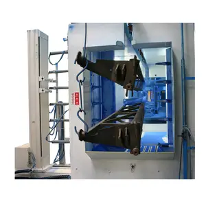 automatic powder paint spraying line