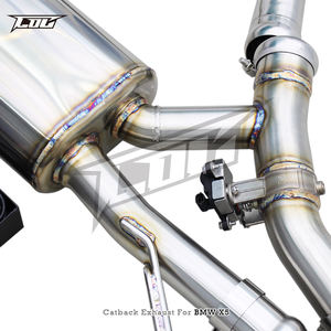 Système d'échappement Valvetronic <span class=keywords><strong>BSK</strong></span> pour BMW X5 M50 4.4T G05 2019-2023 <span class=keywords><strong>Auto</strong></span> avec kit de commande, tuyaux de silencieux cat-back en acier inoxydable - Product Image 4