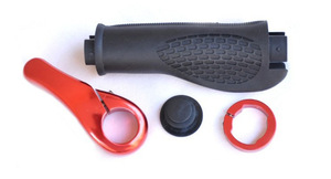 Poignées ergonomiques de vélo vtt, 1 pièce, grips en caoutchouc, vélo de montagne, ruban de serrage, poignée vélo - Product Image 2