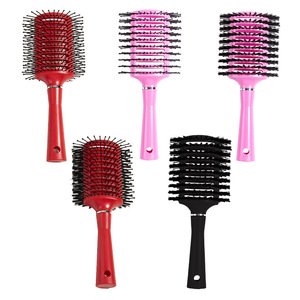 <b>Round</b> Hair <b>Brush</b> Nylon Bristle Vent Design For Styling General Population PC Material - Product Image 1