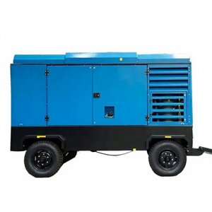 Compresseur d'air industriel portable diesel à vis 36,8 kW 41 kW avec moteur Xichai refroidi par air pour la construction routière, le forage et l'exploitation minière - Product Image 1