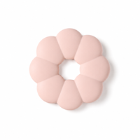 Sous-plat rond en silicone de 16 cm, motif floral, résistant à la chaleur, antidérapant, flexible, pour table de cuisine, 2 couleurs, vente en gros