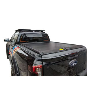 Couverture de benne rigide en alliage d'aluminium de type manuel avec rails en T et fonction de verrouillage <span class=keywords><strong>pour</strong></span> Shark 6, <span class=keywords><strong>Ranger</strong></span>, F150 Lightening - Product Image 2