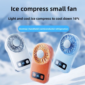 Nuevo Ventilador de Mano Pequeño, Portátil, Refrigeración al Aire Libre, Carga USB, Ventilador de Escritorio para Dormitorio, Motor Semiconductores sin Escobillas - Product Image 4